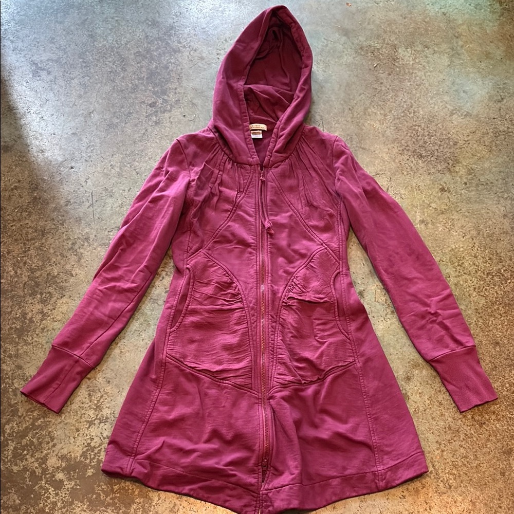 Prairie Underground Purple Utility Jacket with Cozy High Collar
